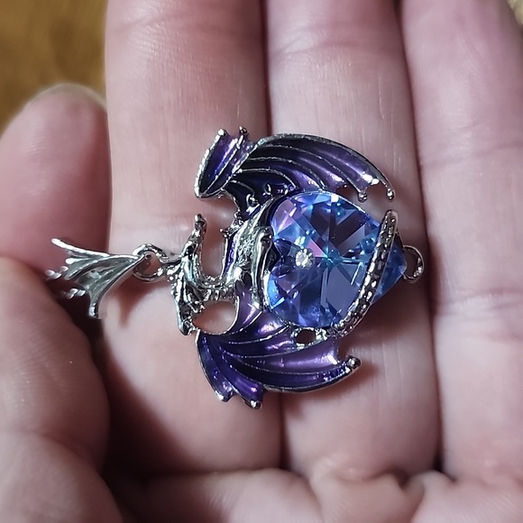 Purple Dragon necklace - Picture 2 of 7